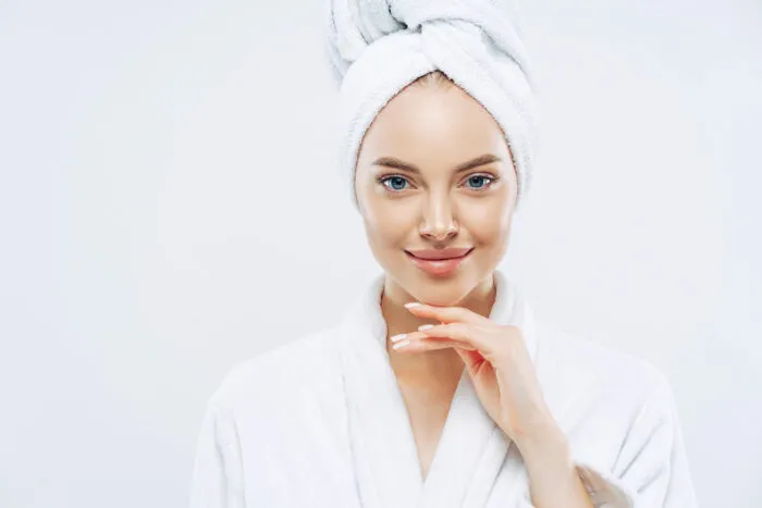 Skincare routine consultation in medical spa